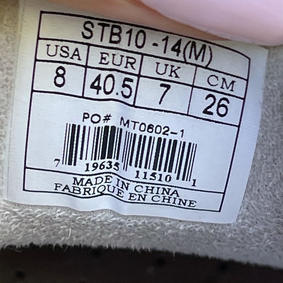 Etonic White & Brown Golf Lace Up Shoe Cleats | 8 - Picture 10 of 10